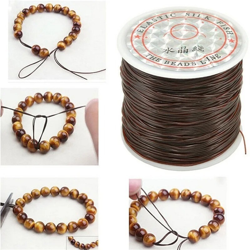 Strong Elastic Crystal BEading Cord 1mm Bracelet Stretch Thread String
