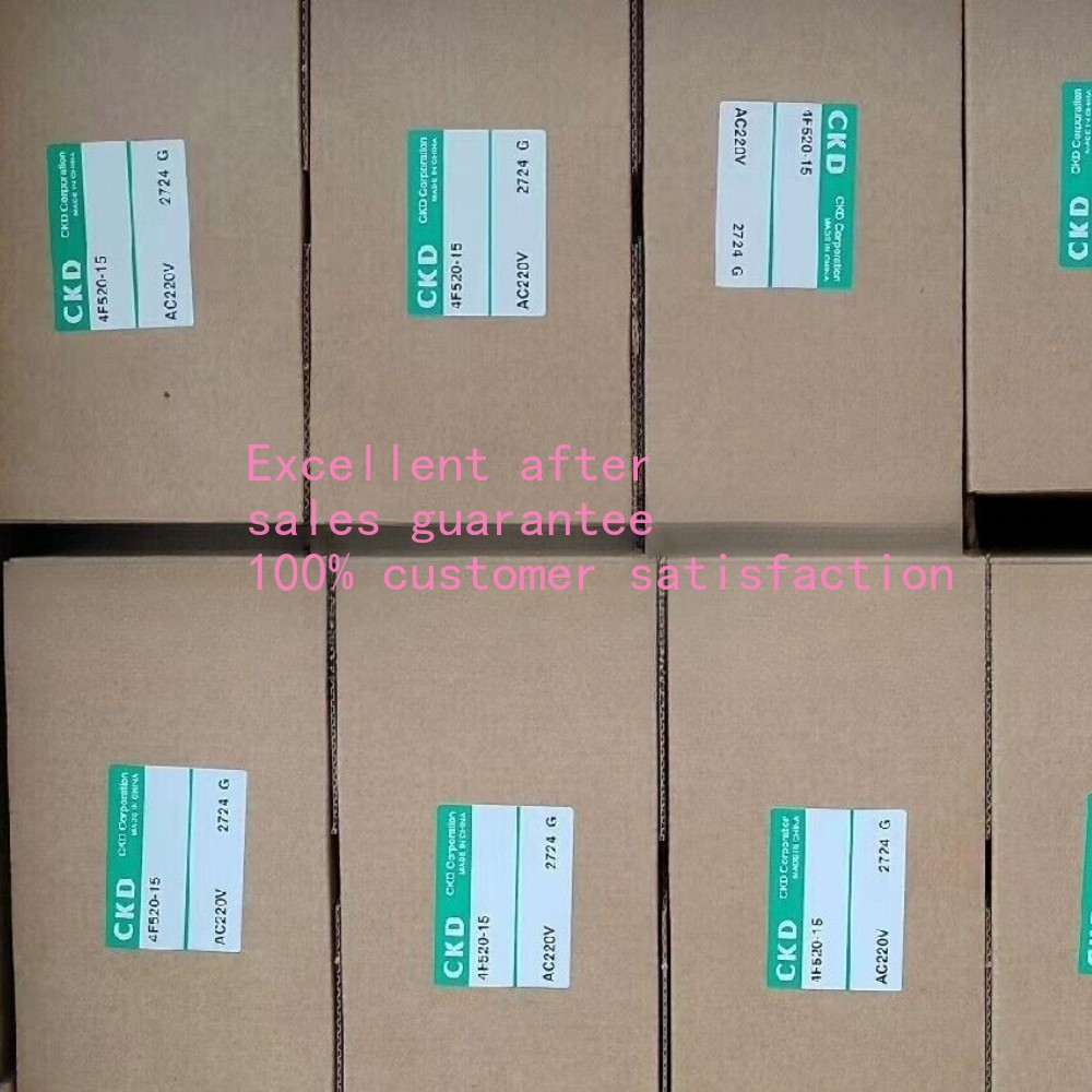 1PCS NEW in Box CKD 4F520-15-AC220V 4F520-15 AC220V Solenoid Valve Freight Free
