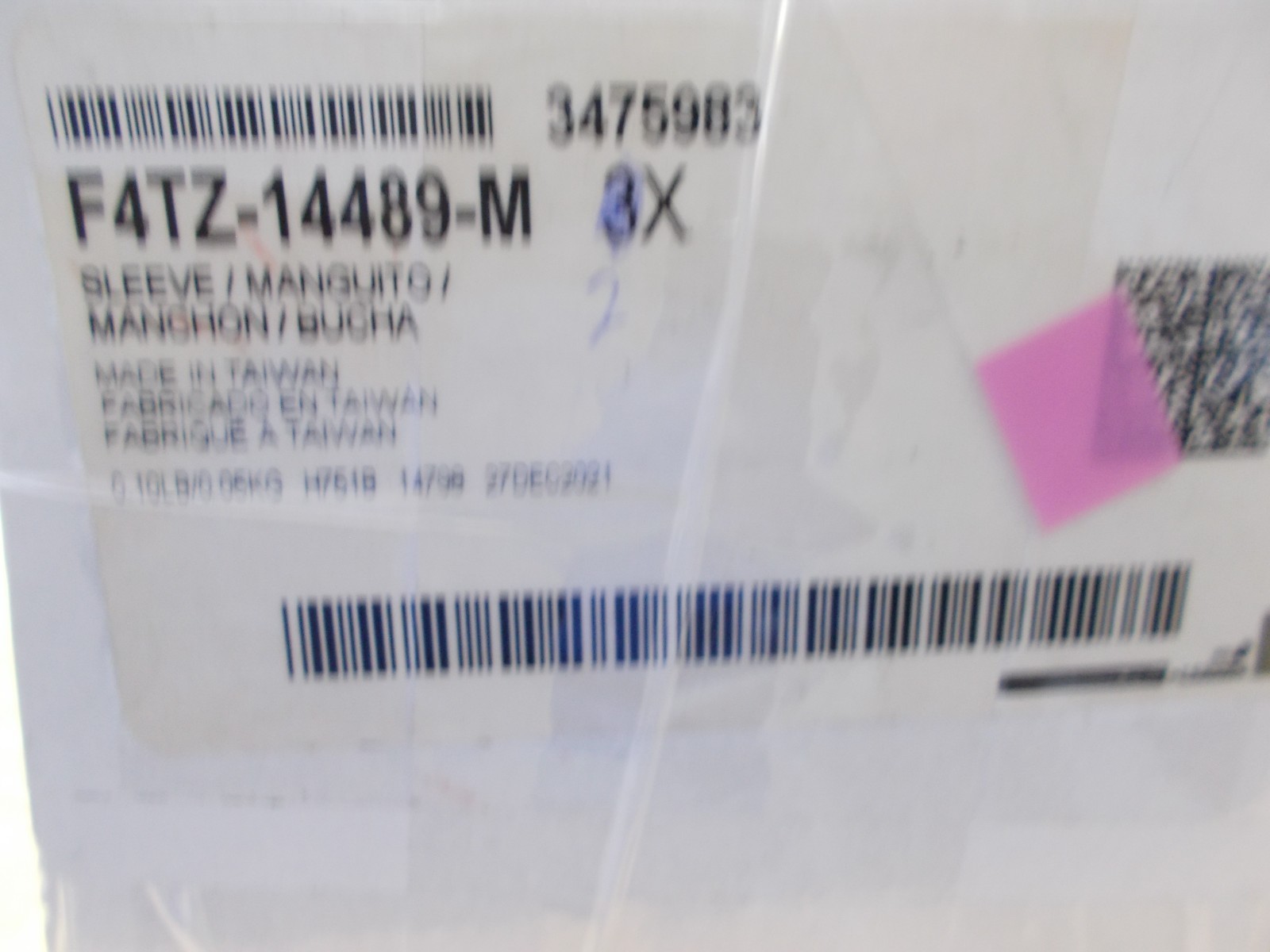 New Ford OEM Trailer Tow Wiring Plug F4TZ-14489-M