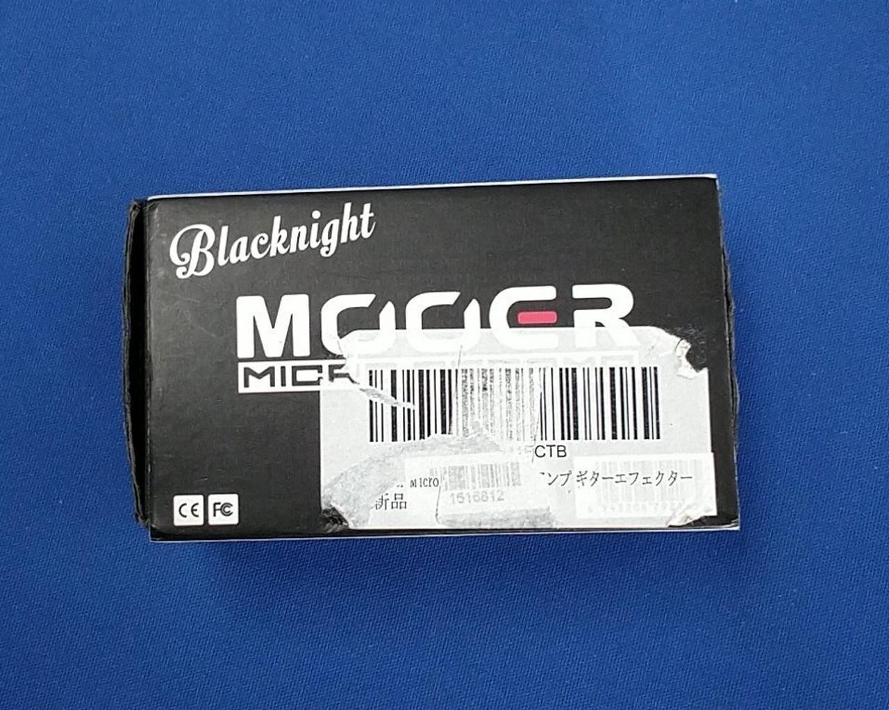 MOOER Micro Pre 009 Blacknight Guitar Preamp Effector Used