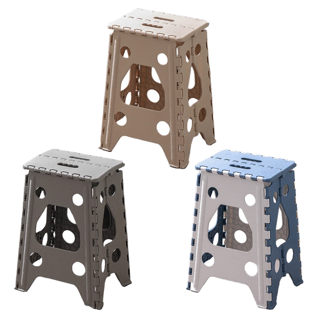 18 Inch Stepping Stool 400 LBS Capacity Non Slip Folding Stools for Kitchen Dorm