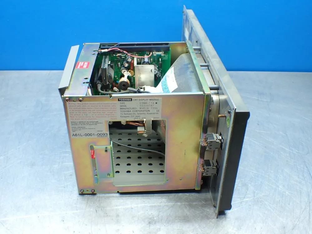FANUC 9" CRT/MDI UNIT OPERATOR PANEL XA02B-0120-CE51#18M