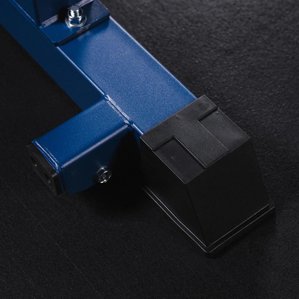 Titan Fitness TITAN Series Single Post Flat Bench, Rated 1,200 LB, Navy Finish