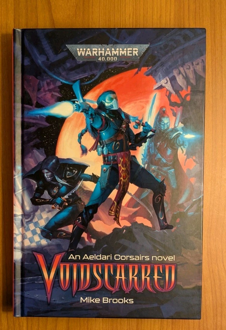 Voidscarred An Aeldari Corsairs Novel warhammer 40k xenos eldar hardcover