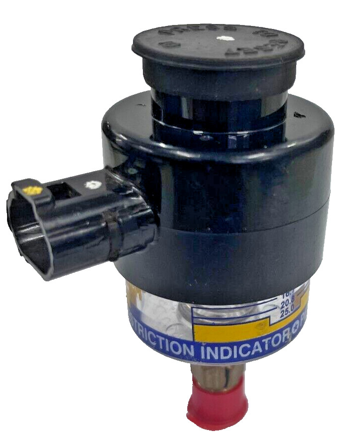 FLEETGUARD Electro-mechanical  Restriction Indicator 25 in. WC / 635 mmWC 1/8"