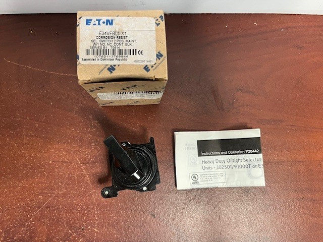 EATON CORPORATION E34VFBL1-X1 E34 Pushbutton, E34, 30.5 mm New