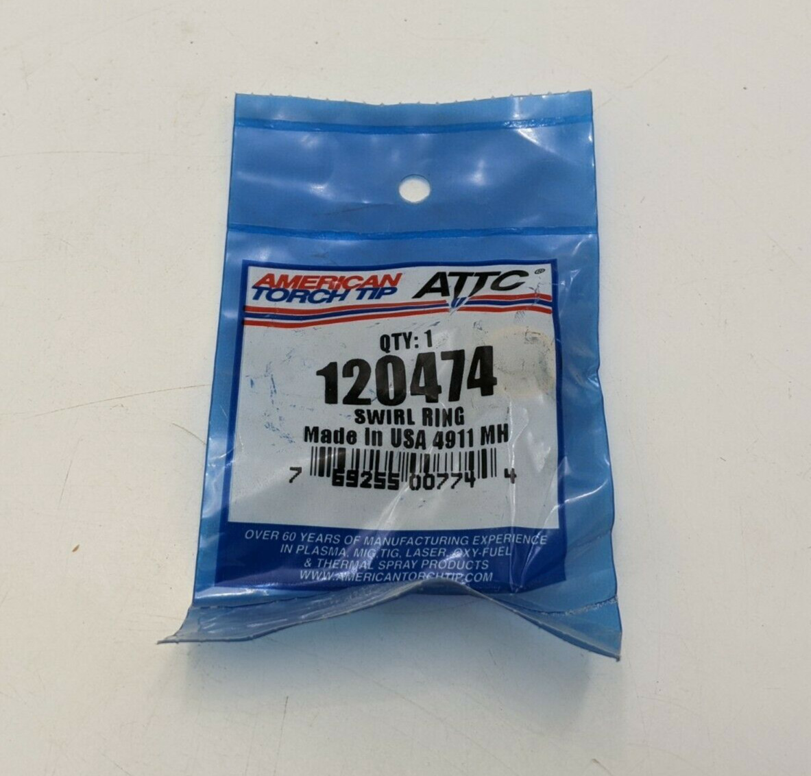 ATTC 120474 Swirl Ring 40A-80A Powermax1100 Shielded Extended Gouging Welding