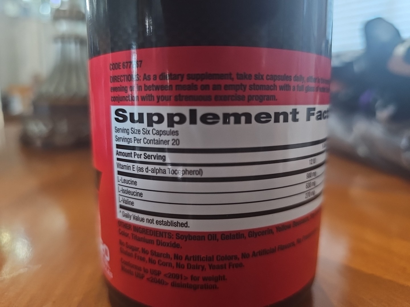 GNC Pro Performance BCAA 1800 Dietary Supplement. New/sealed