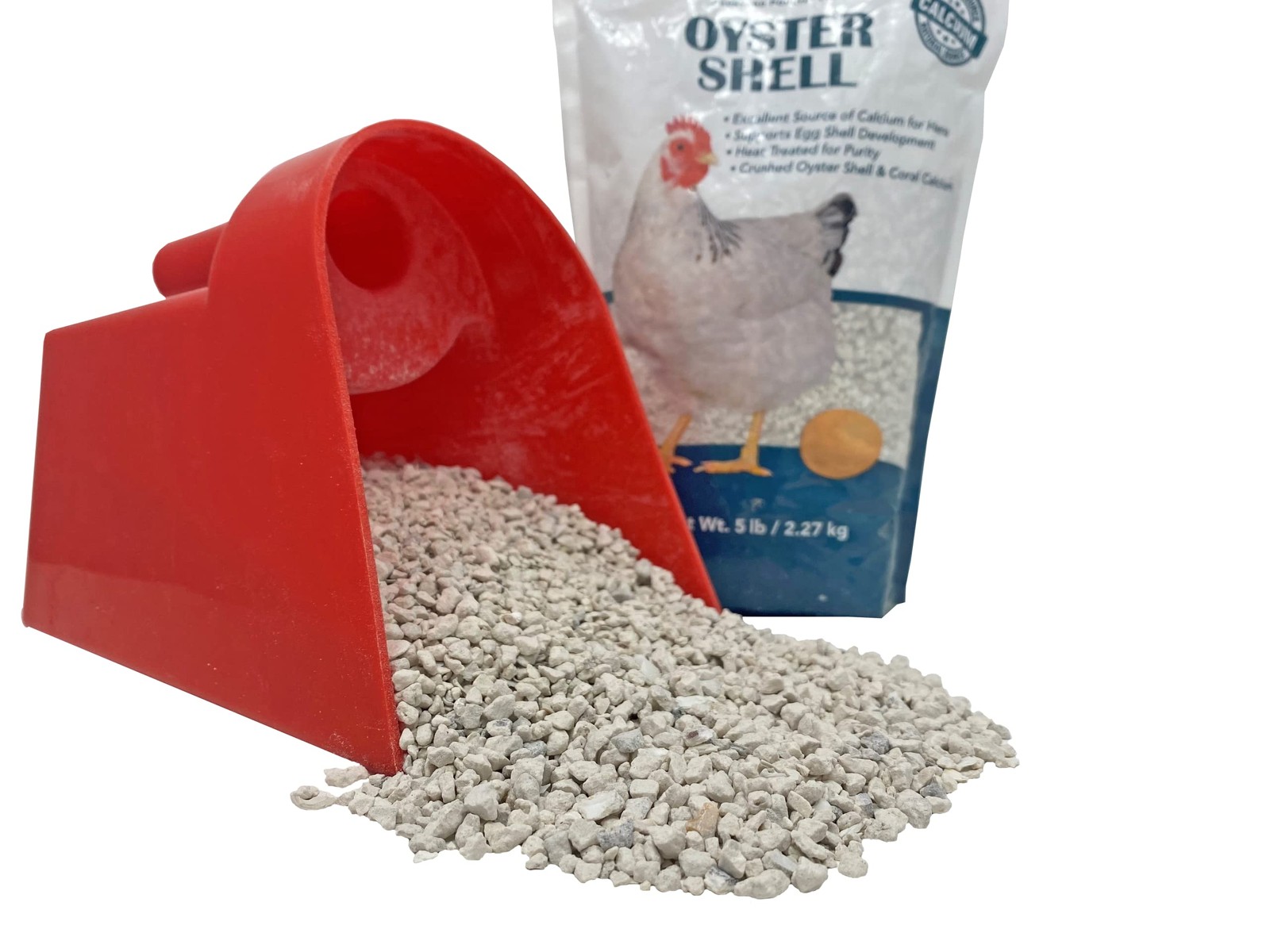 Calcium Supplement for Strong Eggshells in Laying Hens - 5 LB Size