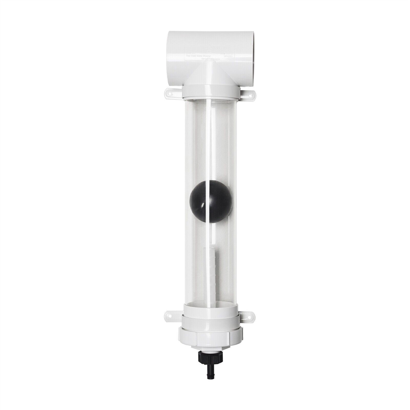 Rain Harvesting 90mm First Flush Downpipe Diverter