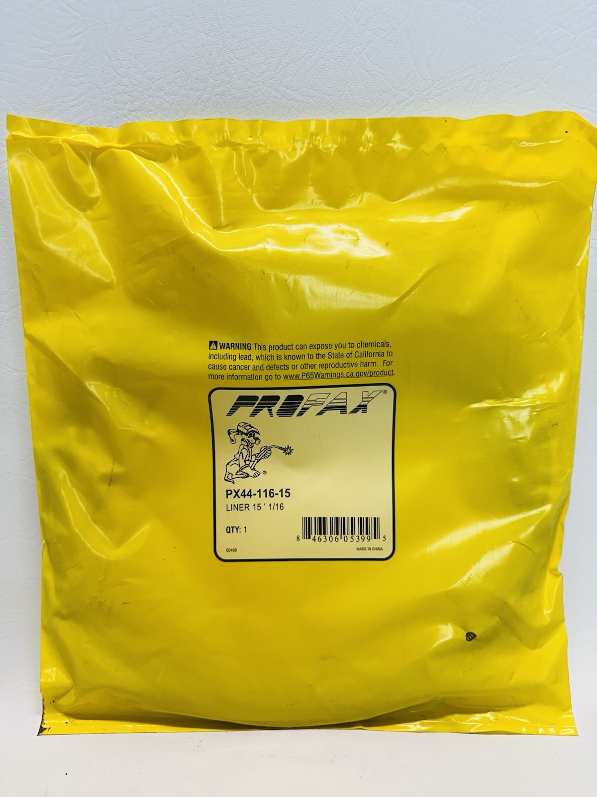 NEW Profax PX44-116-15 Liner 15’ 1/16