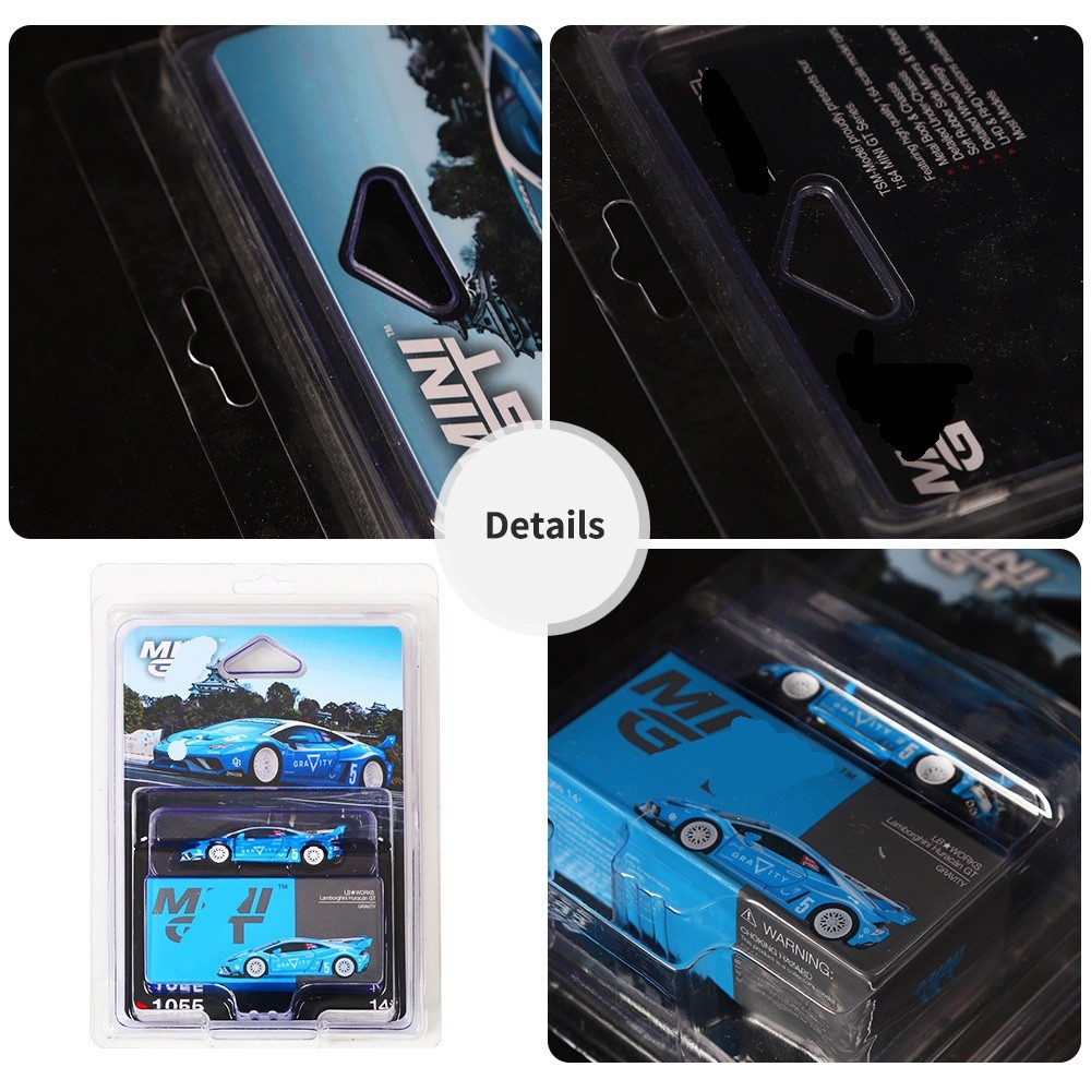 20 Pack Protector Case for MINIGT Mijo Display Cover Packaging Model Car Storage