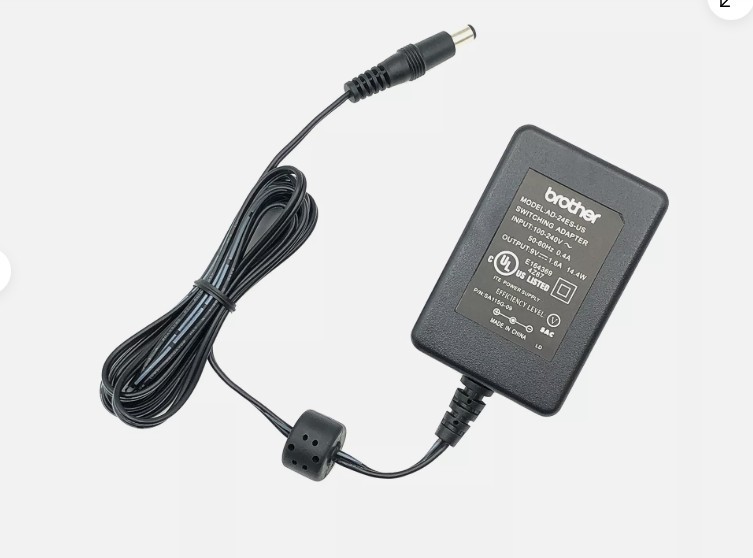 Genuine Brother Power Adapter for P-Touch PT-2430PC PC-Connectable Label Maker