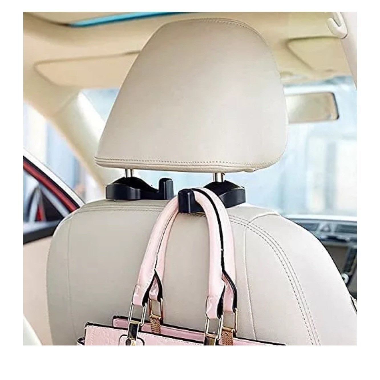 ✅Universal Car Headrest Hook Back Seat Hanger Holder Purse Bag 2PC #️⃣0749