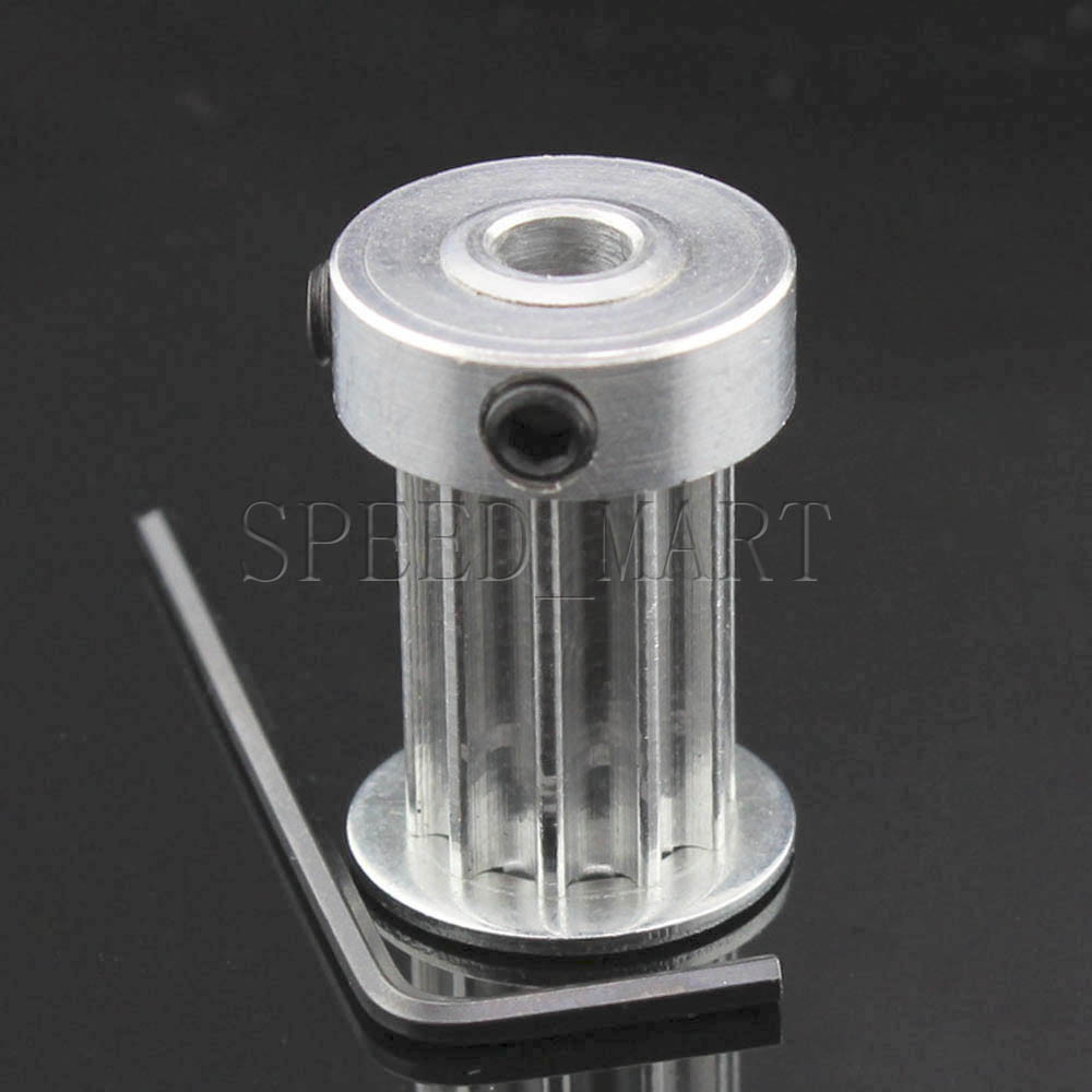 5M HTD5M Timing Belt Pulley 10 Teeth 7mm Bore 21mm Width Stepper Motor