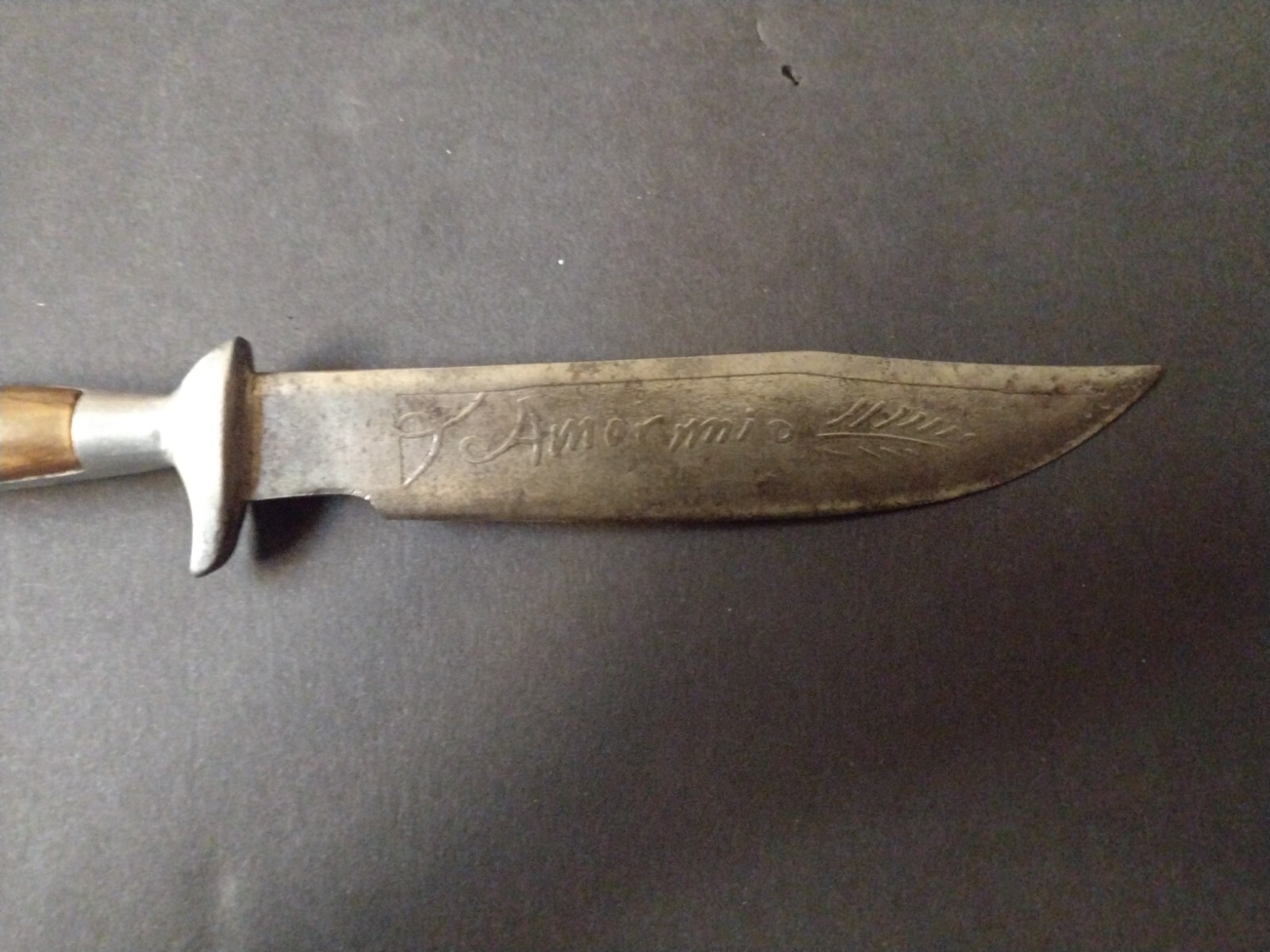 Fixed Eagle Head Vintage Dagger Made in Mexico