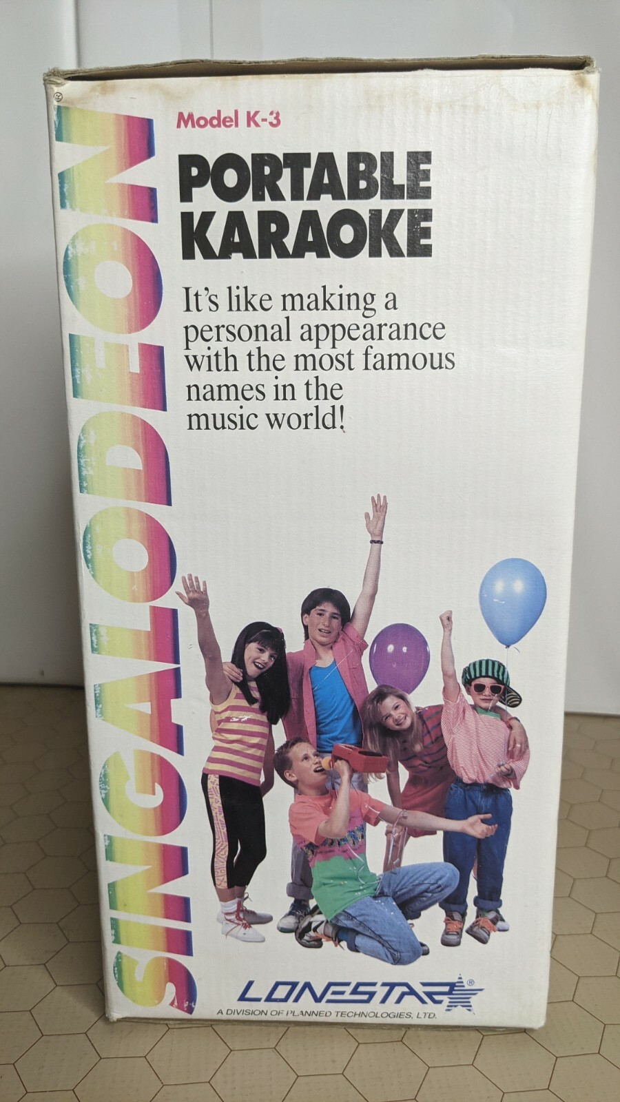 Singalodeon Handheld Portable Karaoke - Lonestar Model K-3 - Missing Cassette