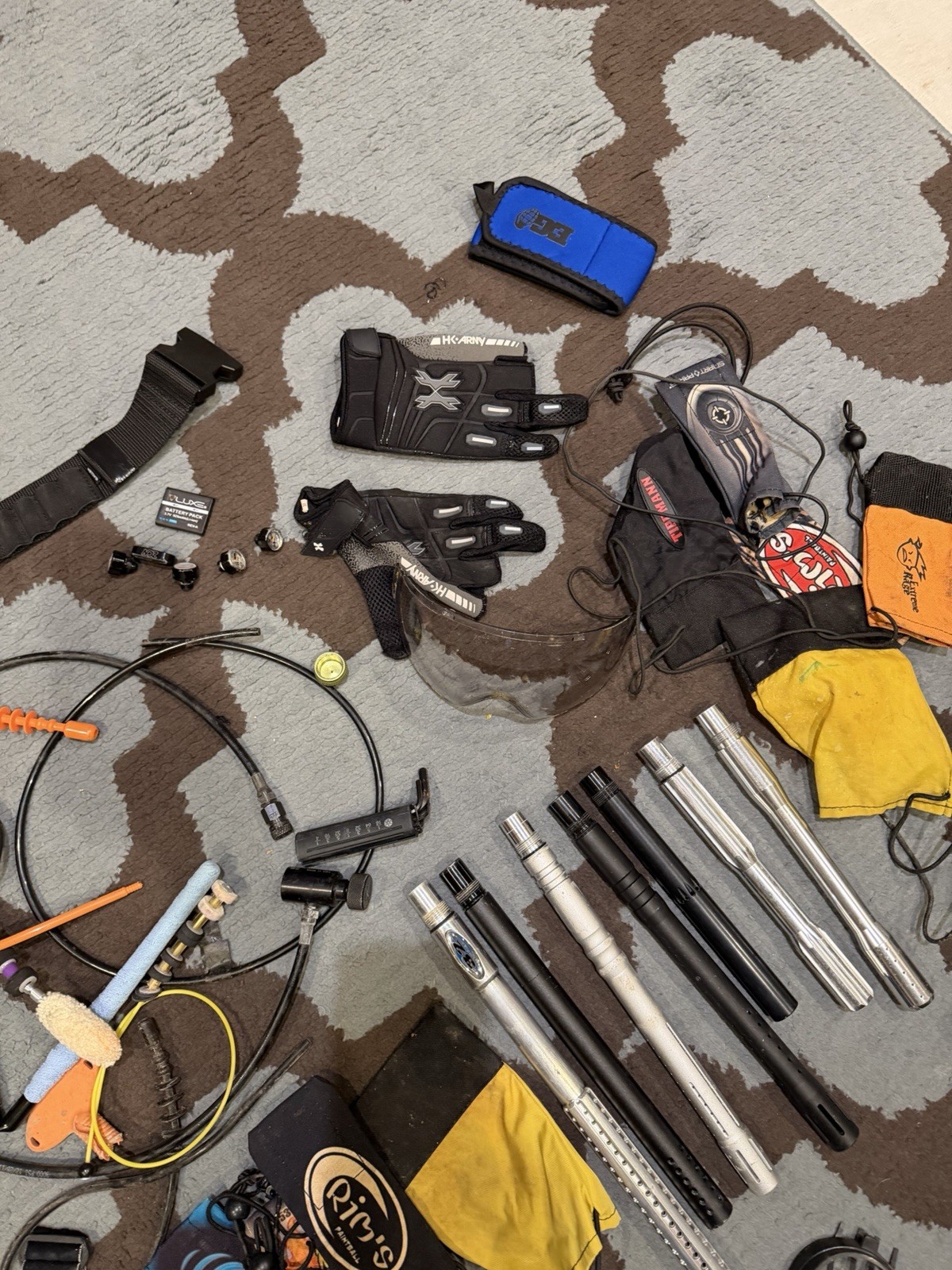 MISCELLANEOUS PAINTBALL PARTS LOT!!