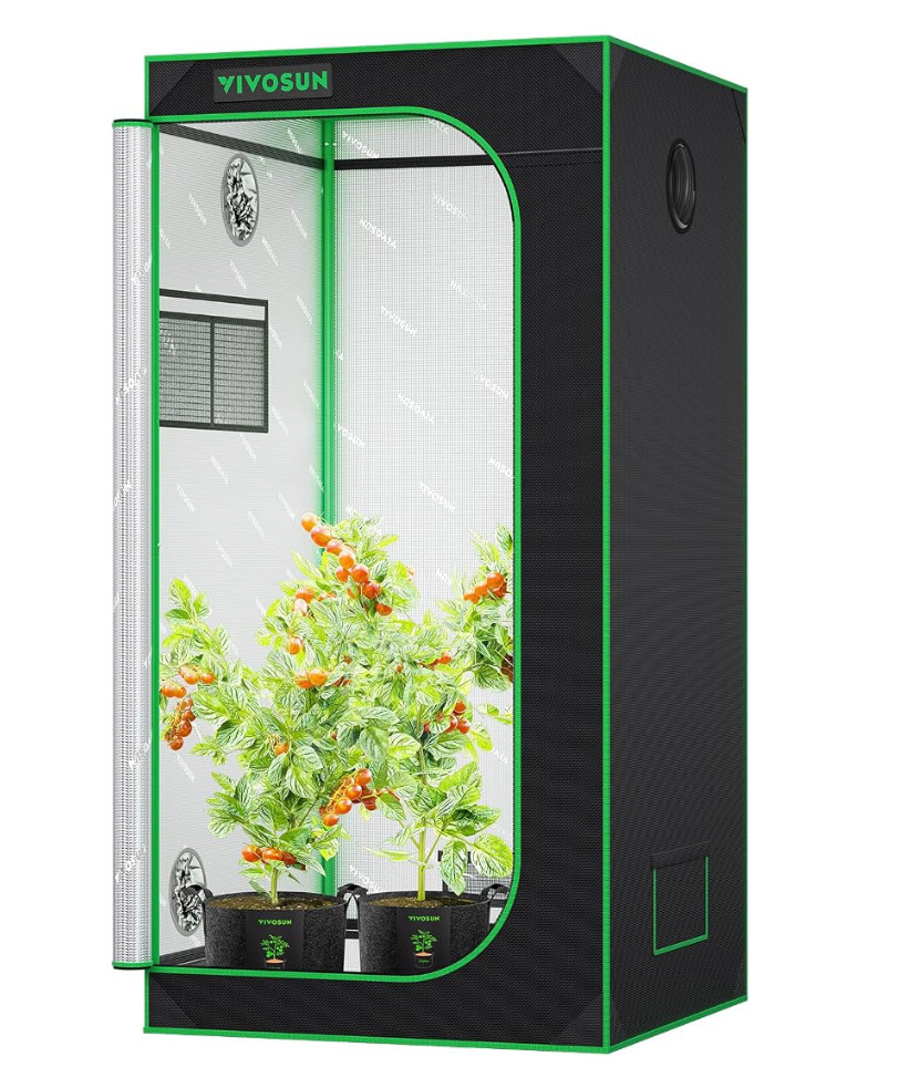 (Lightly used) vivosun grow tent 31x31x72