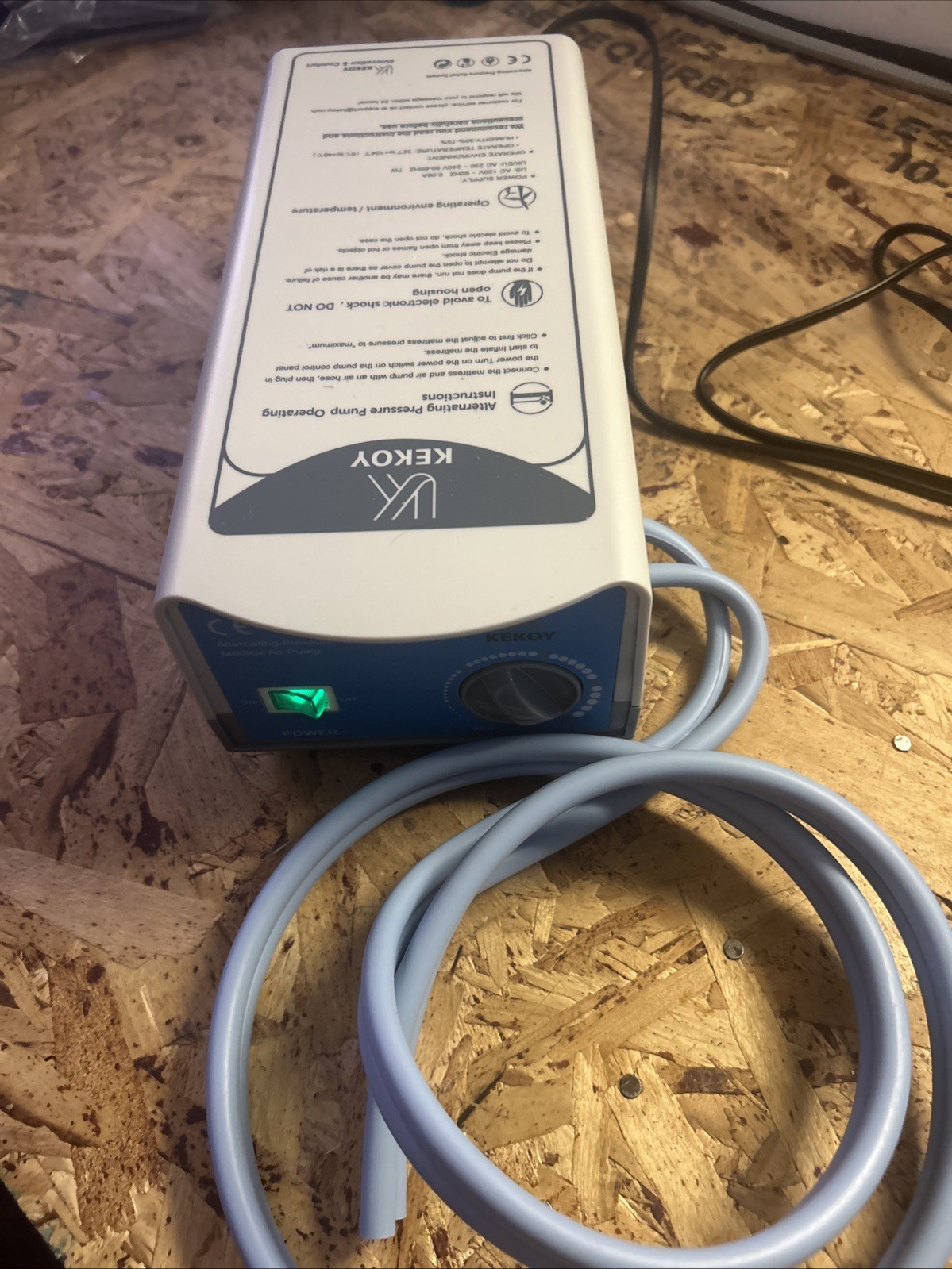 KEKOY Alternating Air Mattress Pump - Pump Only, For Anti-decubitus Mattress Pad