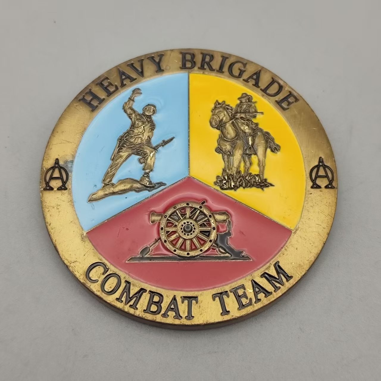US ARMY Heavy Brigade Combat Team Challenge Coin
