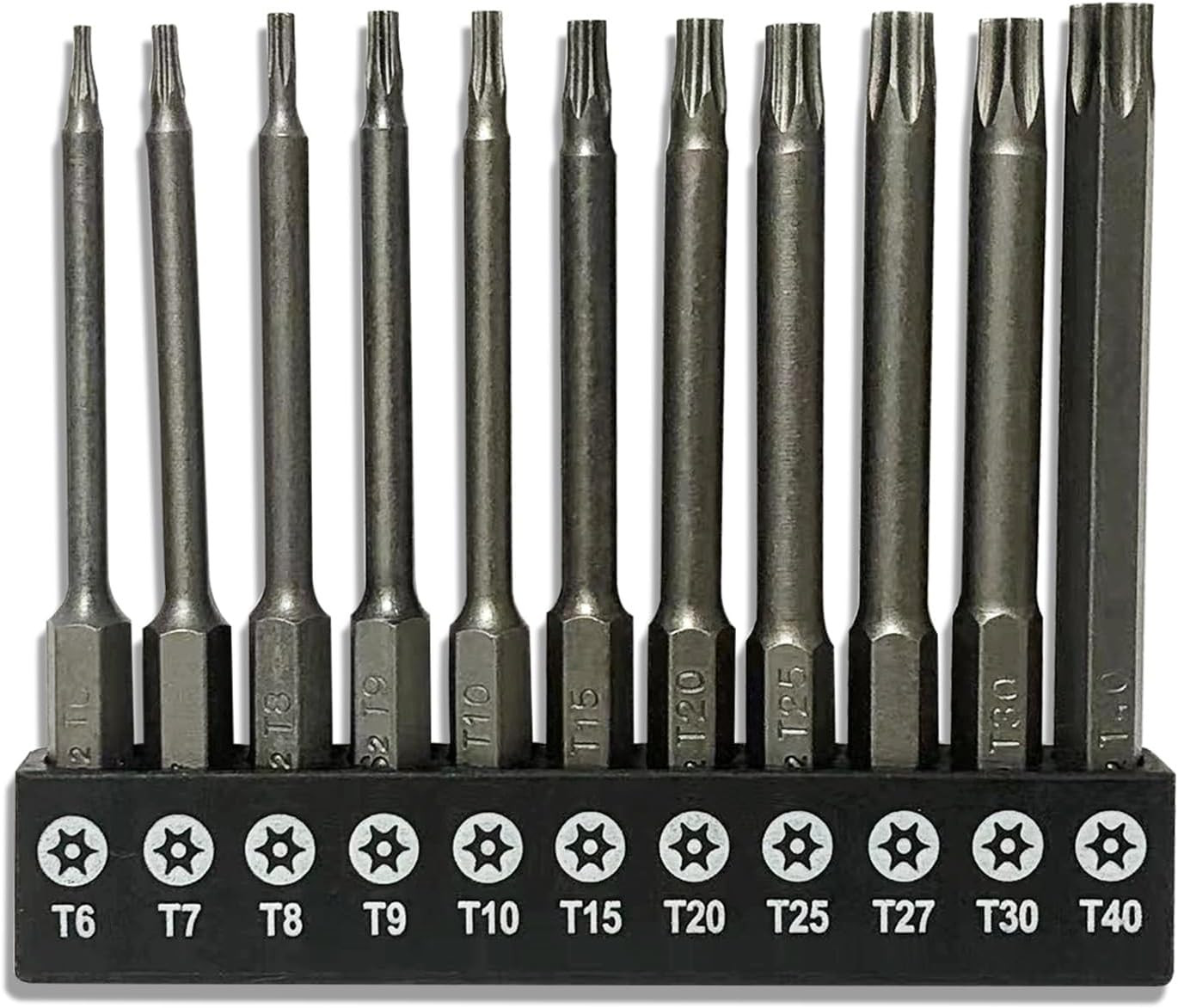 11-Piece Shark Vacuum Screwdriver Security Bit Set, S2 Steel Magnetic Security