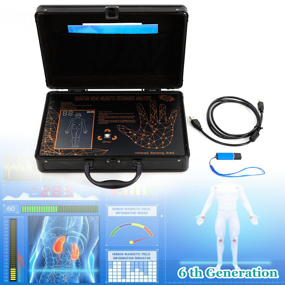 2026 New Quantum Magnetic Resonance Body Analyzer 6TH Gen Quantum Magnetic