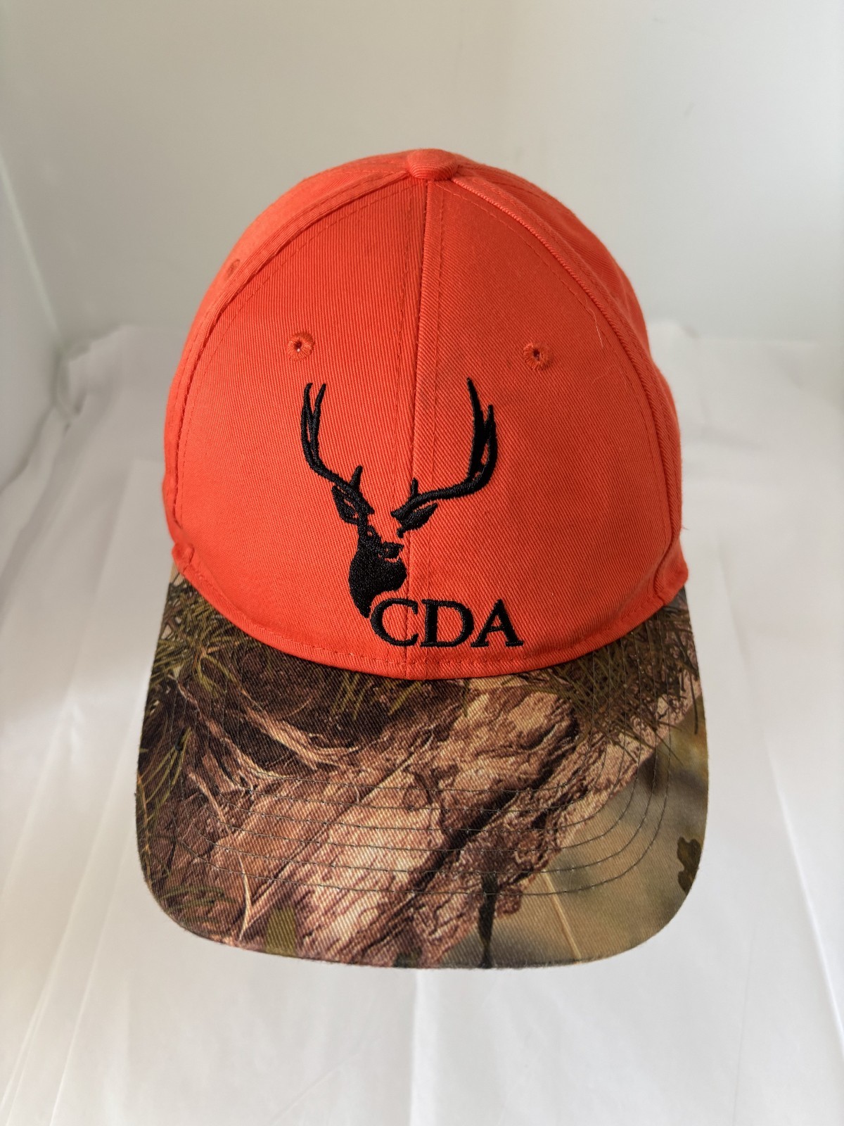CDA Cal Deer Men's Adjustable Strap Deer Hunting Camouflage Baseball Hat Cap