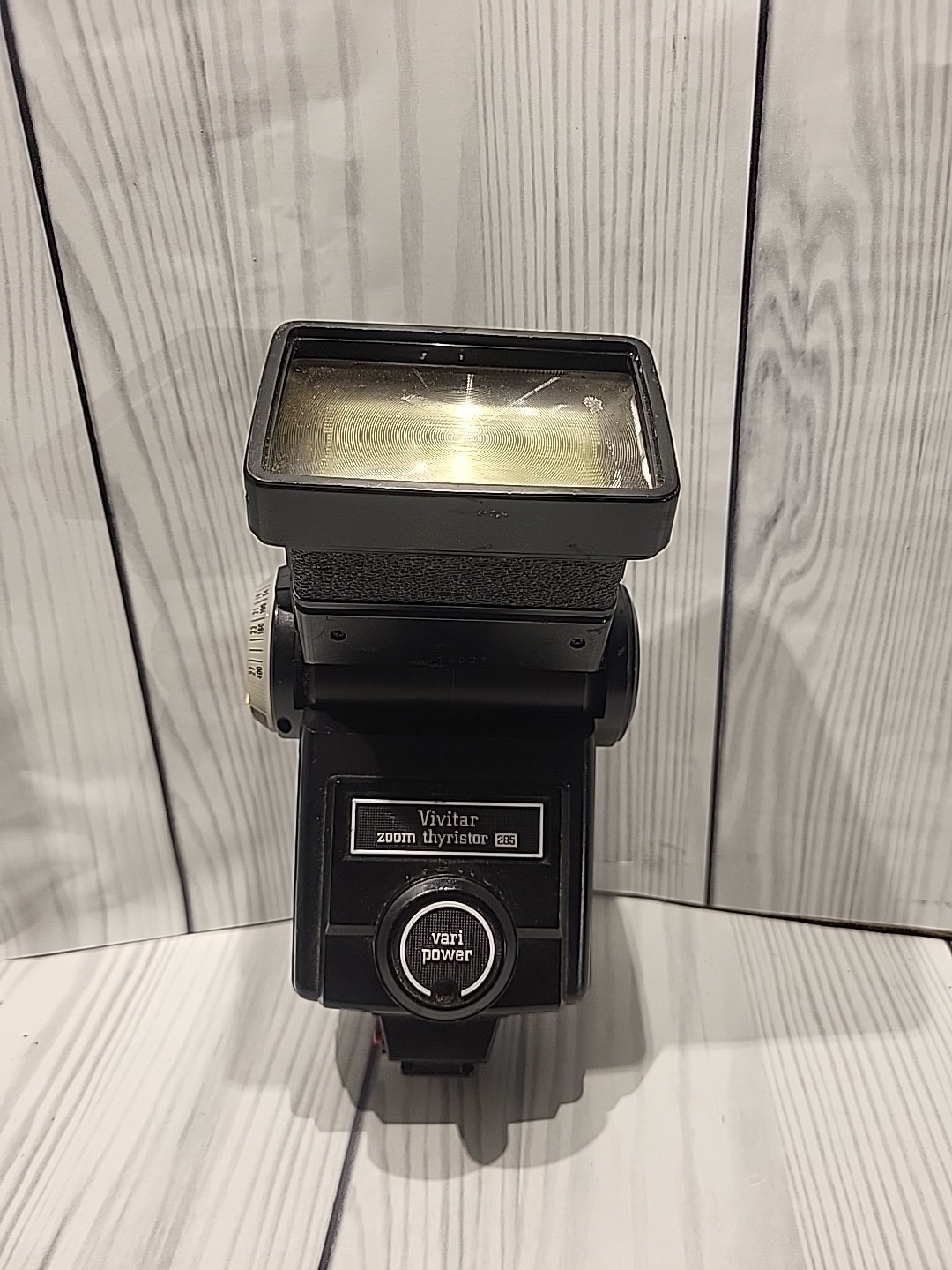 Vivitar Zoom Thyristor 285 Flash for Pentax  Canon Minolta  Olympus -Untested