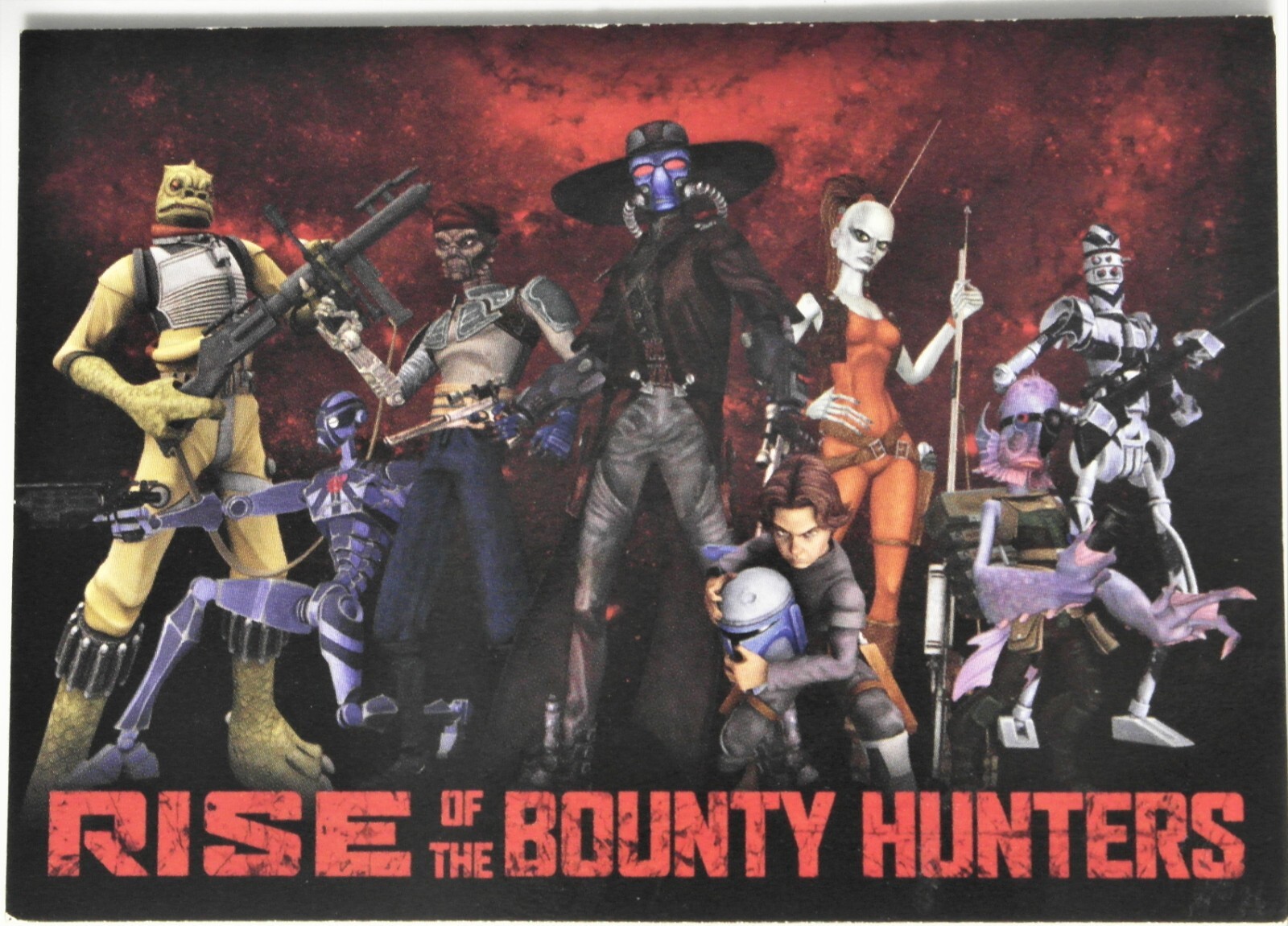 2010 TOPPS STAR WARS RISE OF THE BOUNTY HUNTERS BASE CARD, YOU PICK