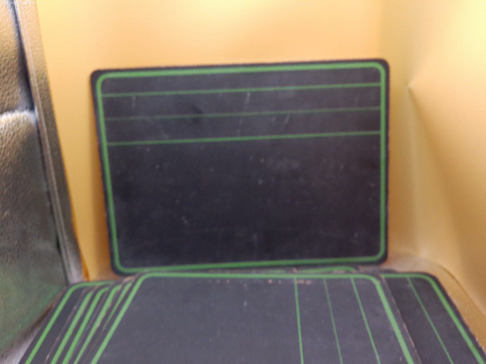 Chalkboard lined graph practice spelling lot 12 vintage handheld child size