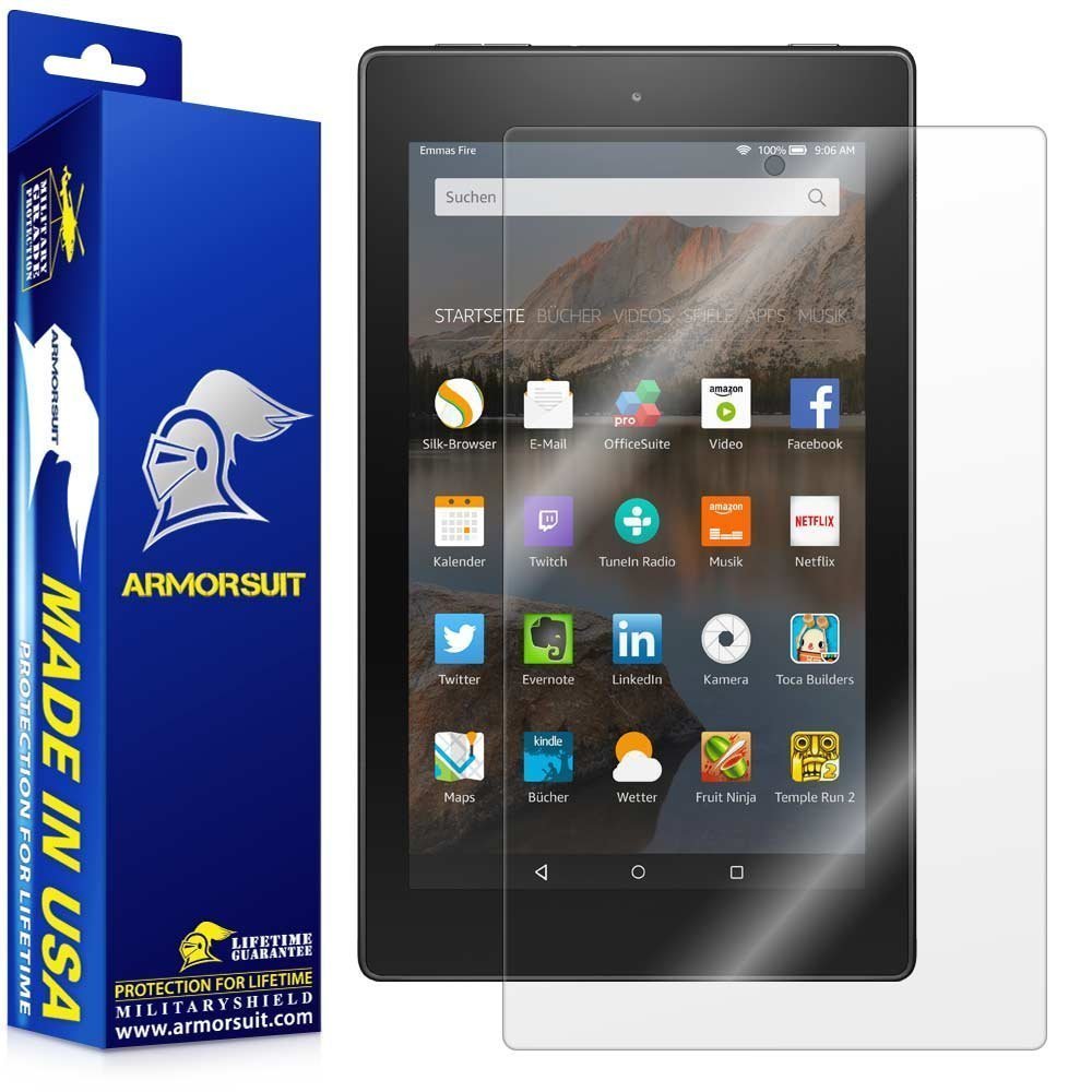 ArmorSuit MilitaryShield Amazon Fire HD 8" (2016) Screen Protector Made in USA
