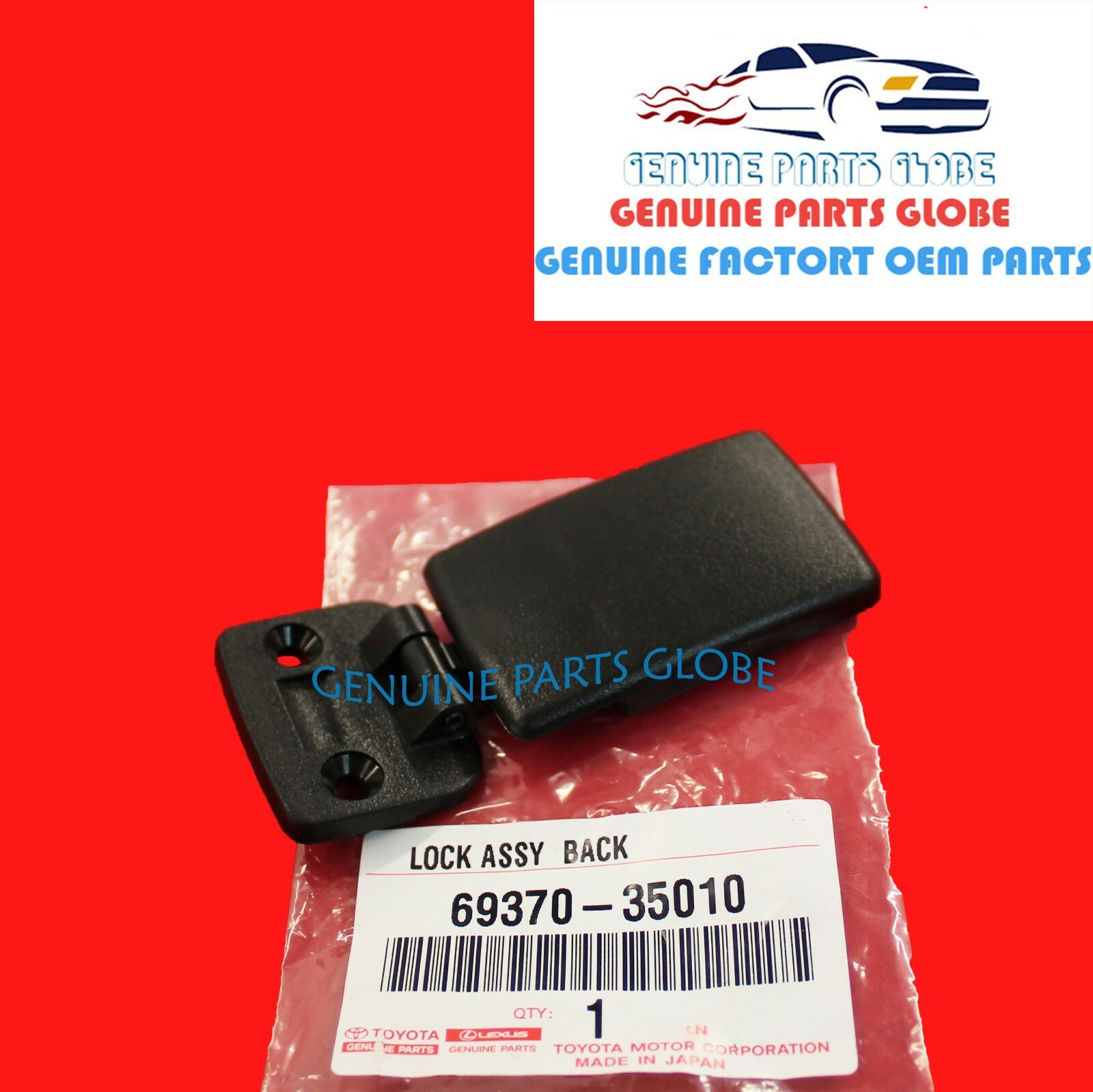 BRAND NEW TOYOTA OEM GENUINE TACOMA PICKUP REAR SLIDING WINDOW LATCH 69370-35010