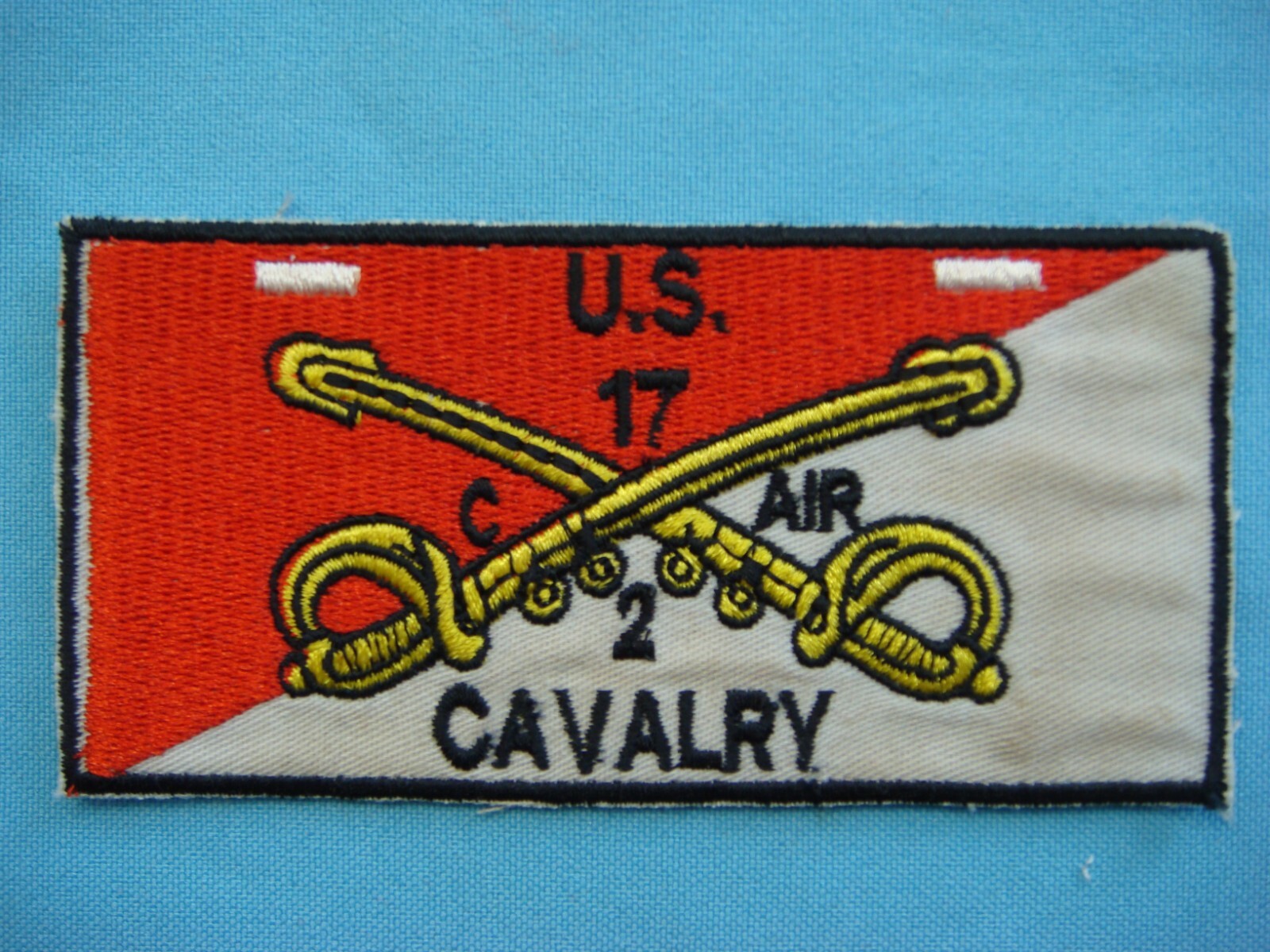 VIETNAM WAR PATCH, US C TROOP 2nd SQ 17th AIR CAVALRY REGIMENT