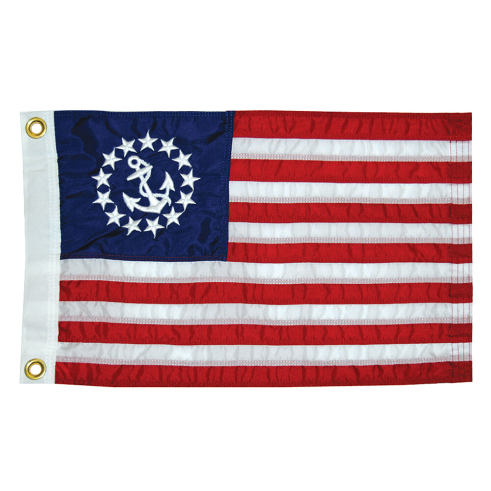 TAYLOR MADE 16X24 DELUXE SEWN US YACHT ENSIGN FLAG