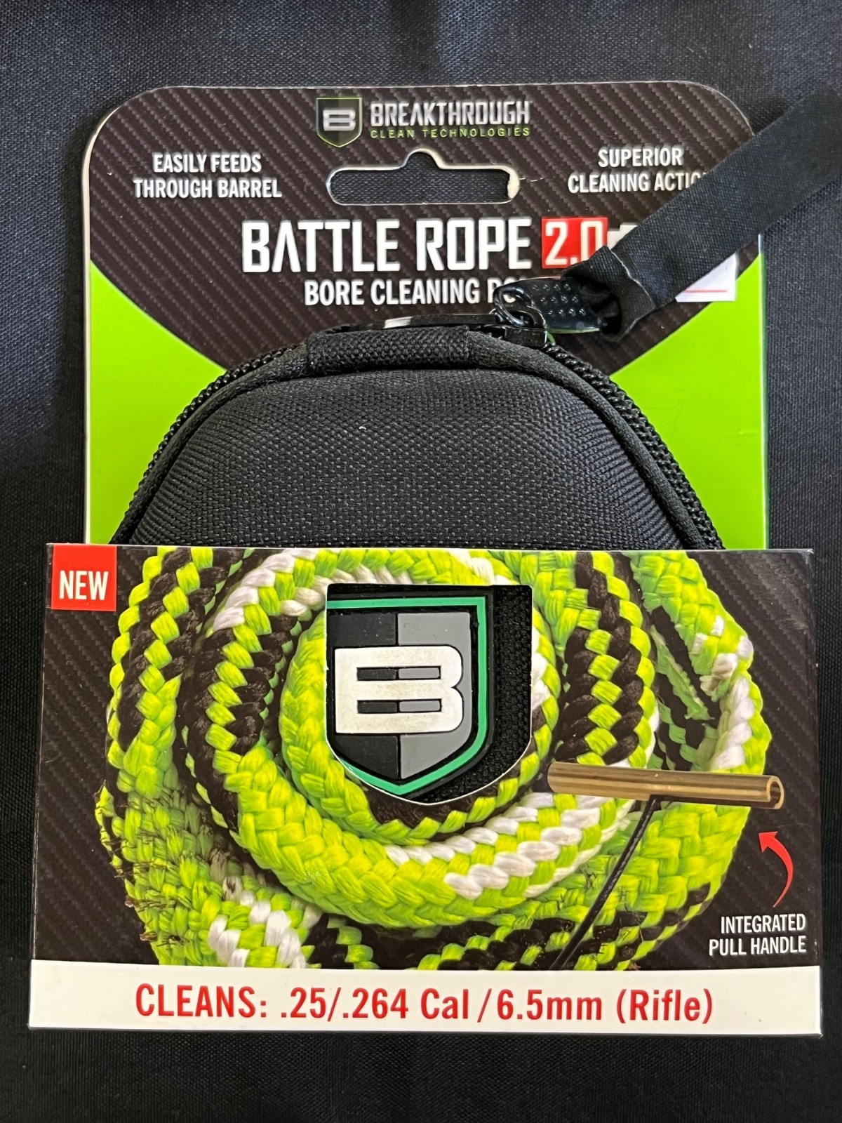 Breakthrough Battle Rope 2.0, Bore Snake, .25/.264/6.5mm