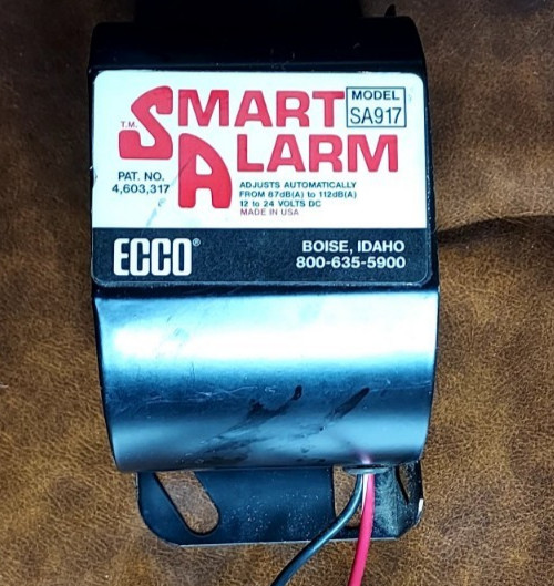 ECCO SA917 Smart Alarm 87-112 dB 12-24 V Back-Up Alarm