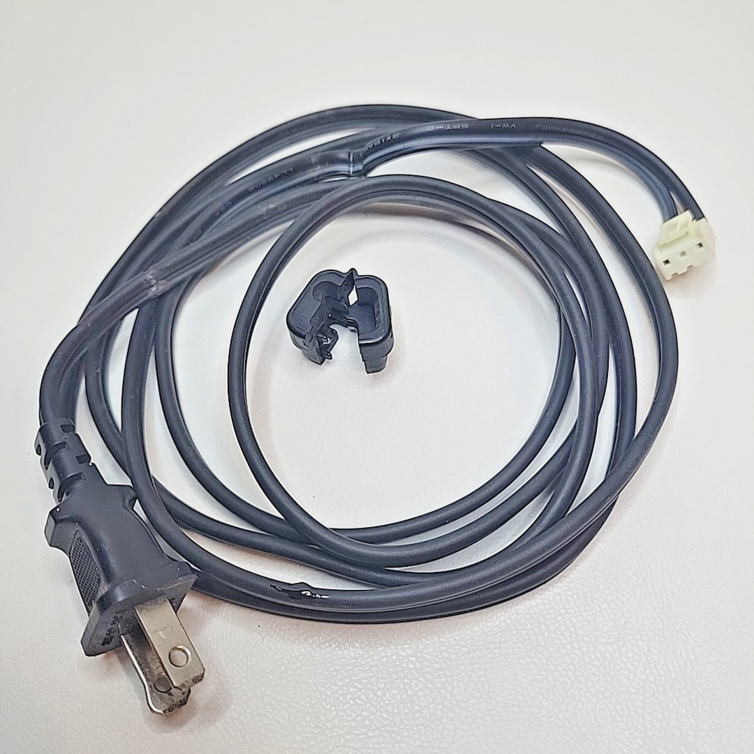 Kenwood Power Cord Plug & Grommet from 5-Disc Changer OEM Original Parts Repair