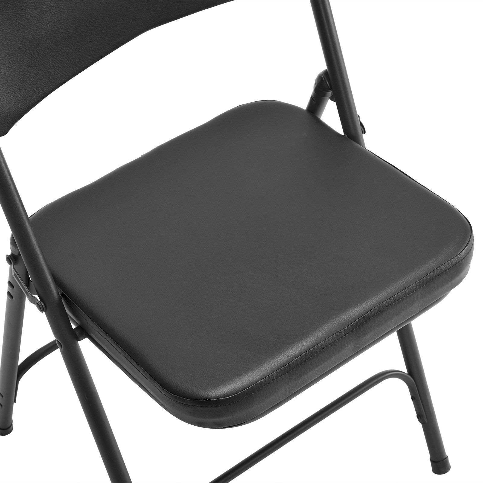 2 4 6 Pack Folding Chairs Commercial Event Wedding Party Padded Seat Chairs