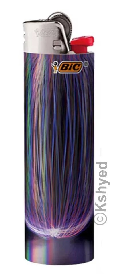 BIC Special Edition Night Out Series Cigarette Lighters Assorted Design (7 Pack)