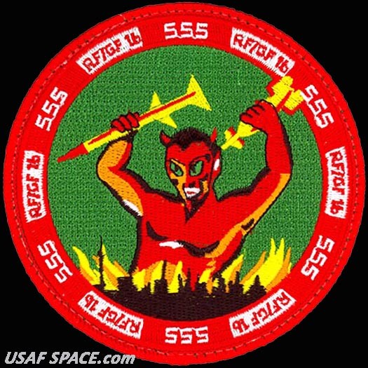 USAF 555th FIGHTER SQ - RED FLAG 2016-03/04 - GREEN FLAG 2016-08 ORIGINAL PATCH