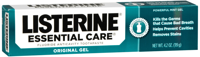 ##LISTERINE ESSENTIAL GEL MINT 4.2OZ