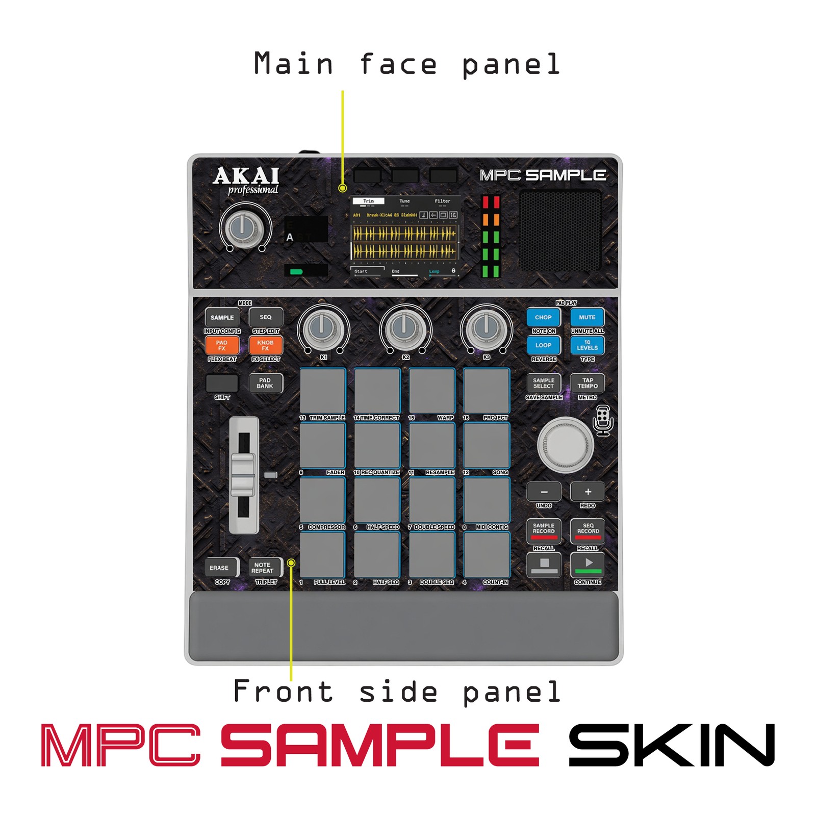 Akai MPC Sample Skin / Stellar Void
