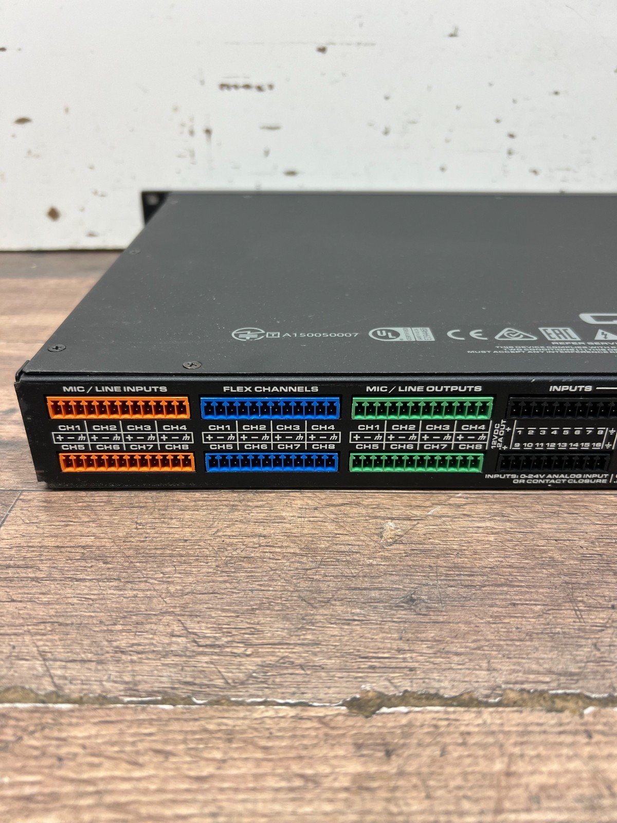 QSC Q-SYS CORE 110f Digital Audio Signal Processor
