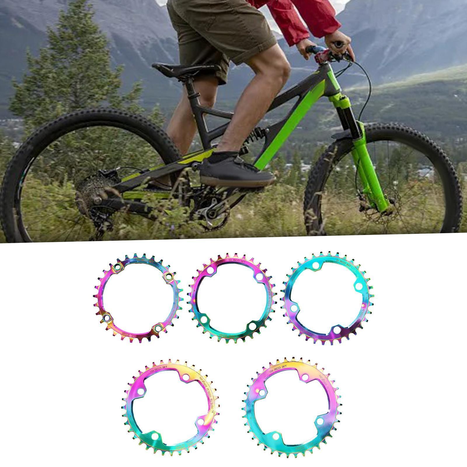 Bike Chainring Bicycle Chainring Lightweight Narrow Wide Tooth Repair Bike