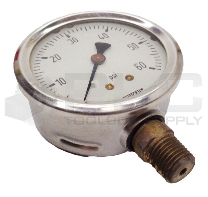 NEW WIKA GAUGE 0-60PSI 1/8" 2-3/4" FACE
