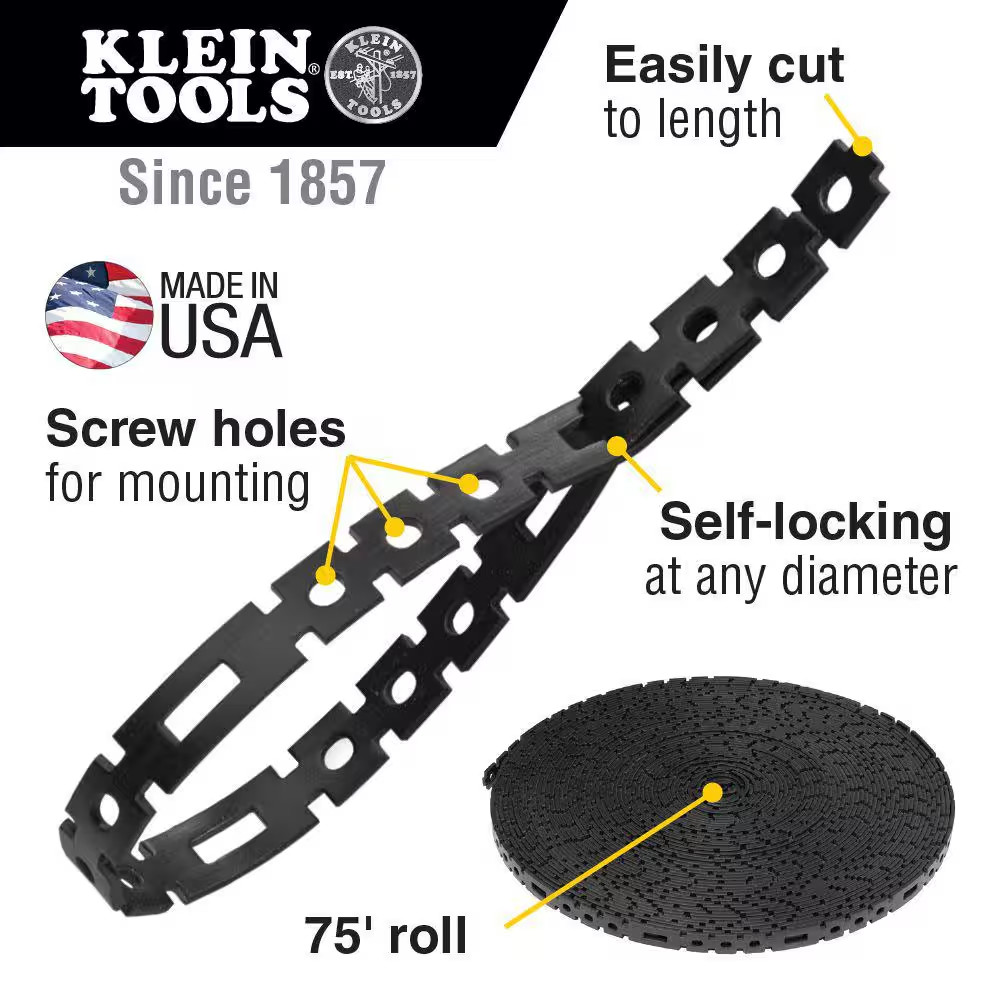 75 Ft. Stretch Cable Tie Roll