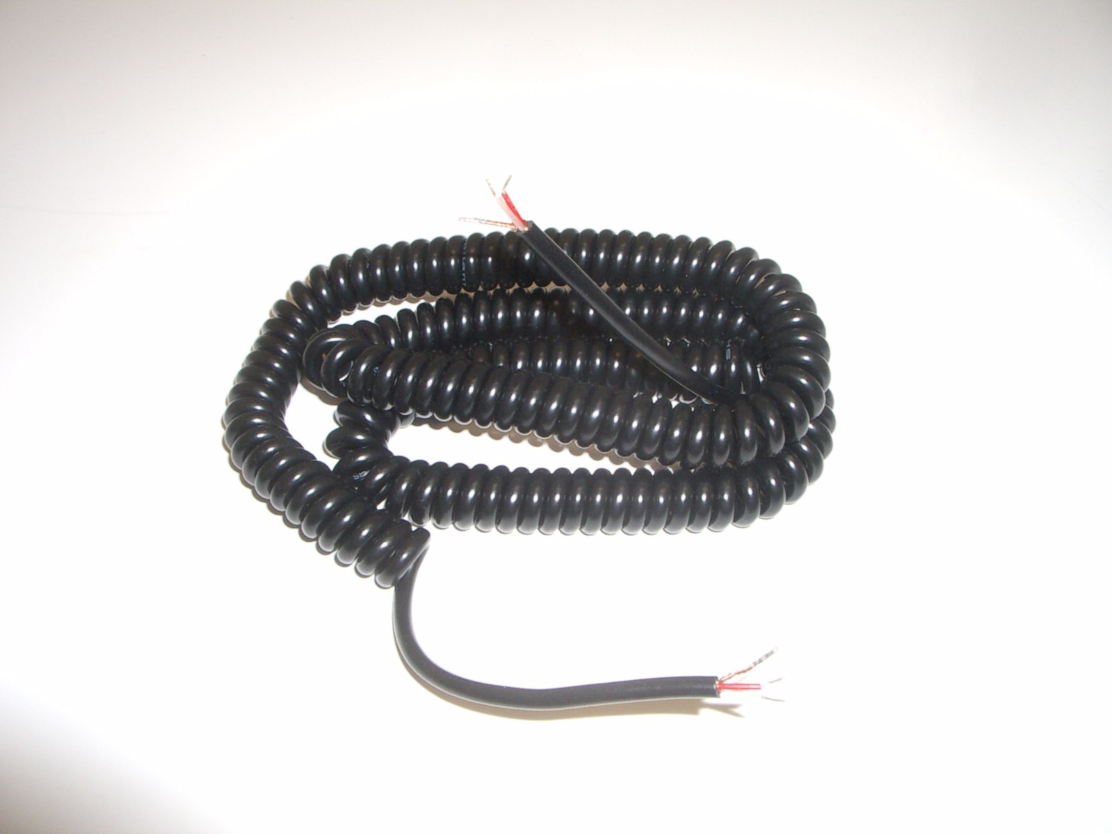 PHILMORE 44-492 5Ft (15FT total) 2 WIRE SHIELDED COILED TELEPHONE HANDSET CABLE