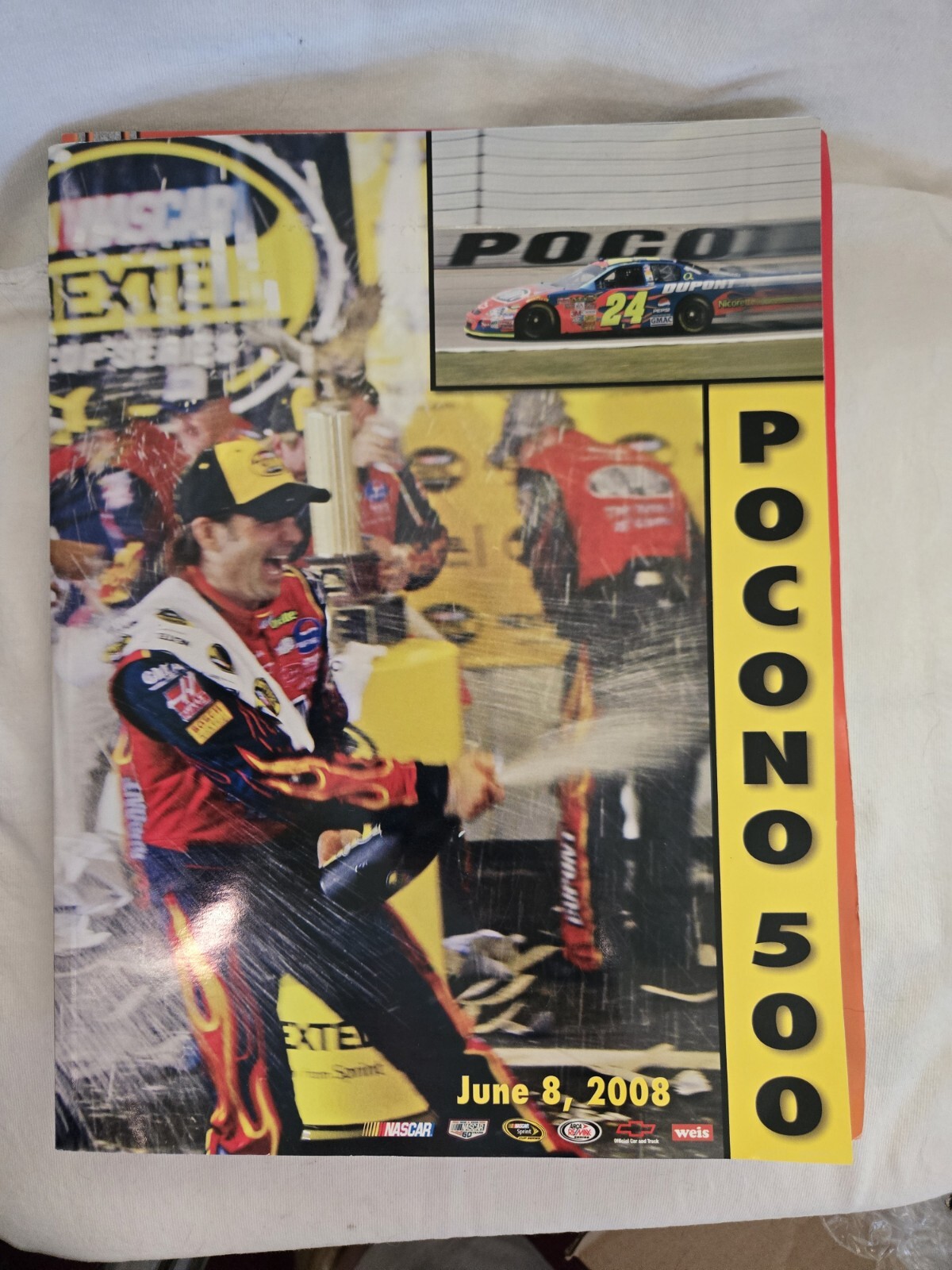 2008 Pocono 500 Souvenir Program June 8, 2008