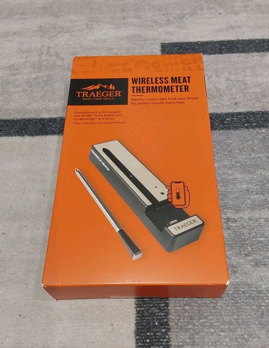 Traeger BAC785 Wireless Meat Thermometer WiFi Compatible Grill NEW H3